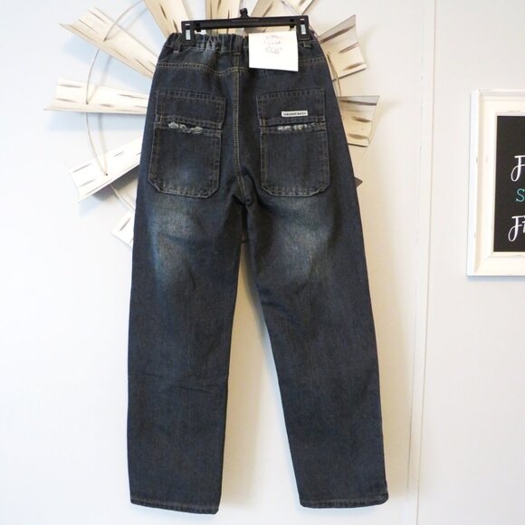 🎄New Handmade Martin Jeans High Rise Wide Leg Size Medium - Picture 10 of 14